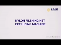 Máquina de extrusión de nylon para redes de pesca