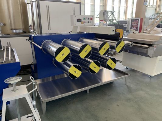 comprar línea de la protuberancia del monofilamento de los PP del proceso de la protuberancia del monofilamento del poliéster 120kgh de 0.3m m online manufacture