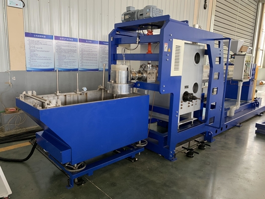 fabricación plástica del alambre de acero de la máquina 1-4m m del monofilamento del ANIMAL DOMÉSTICO 100kg/H